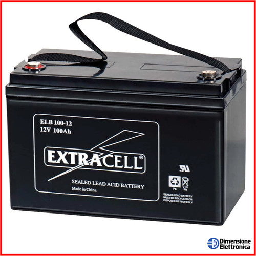 Batteria 12v 100a piombo gel - batteria,