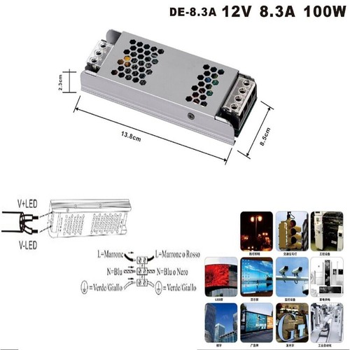 Alimentatore trasformatore 12v - trasformatore,